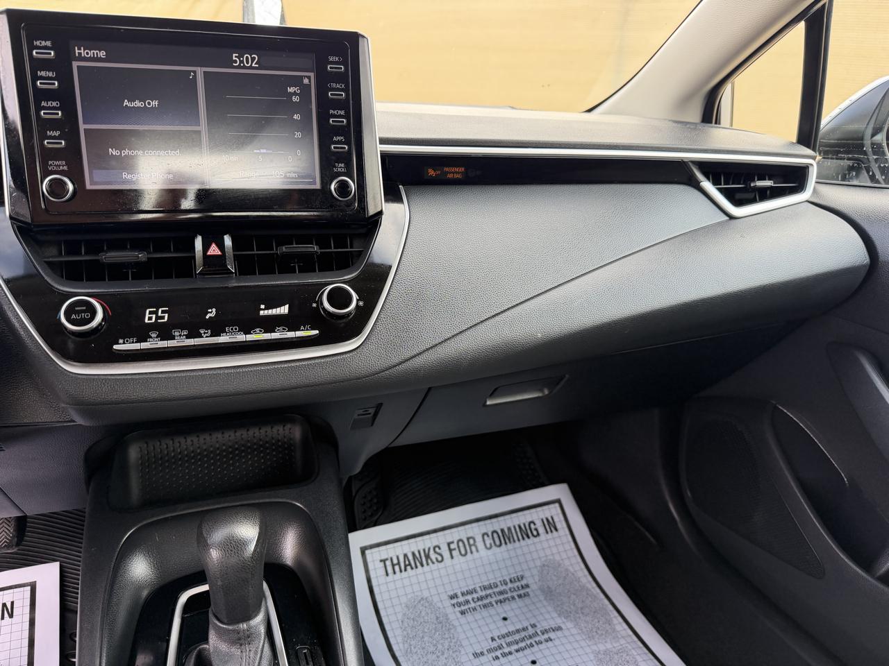 Toyota Corolla LE 2020