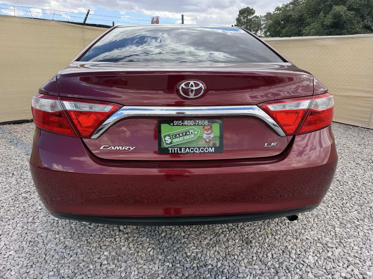 Toyota Camry SE 2017