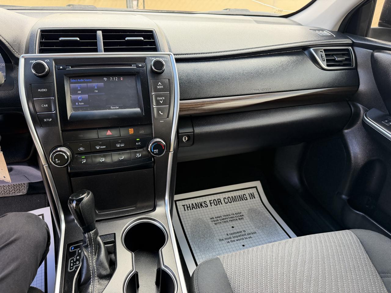 Toyota Camry SE 2017