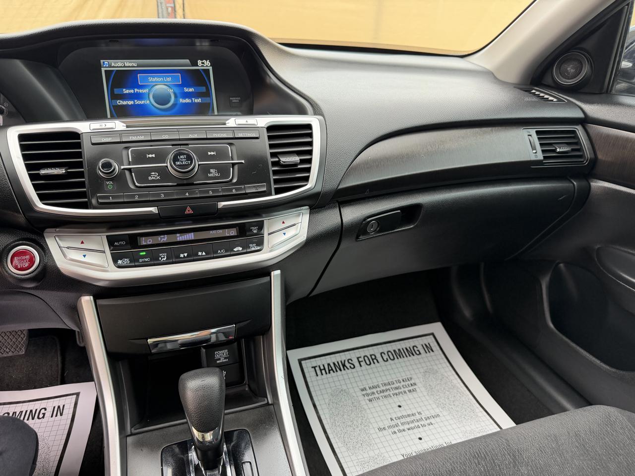 Honda Accord EX sedan 2014