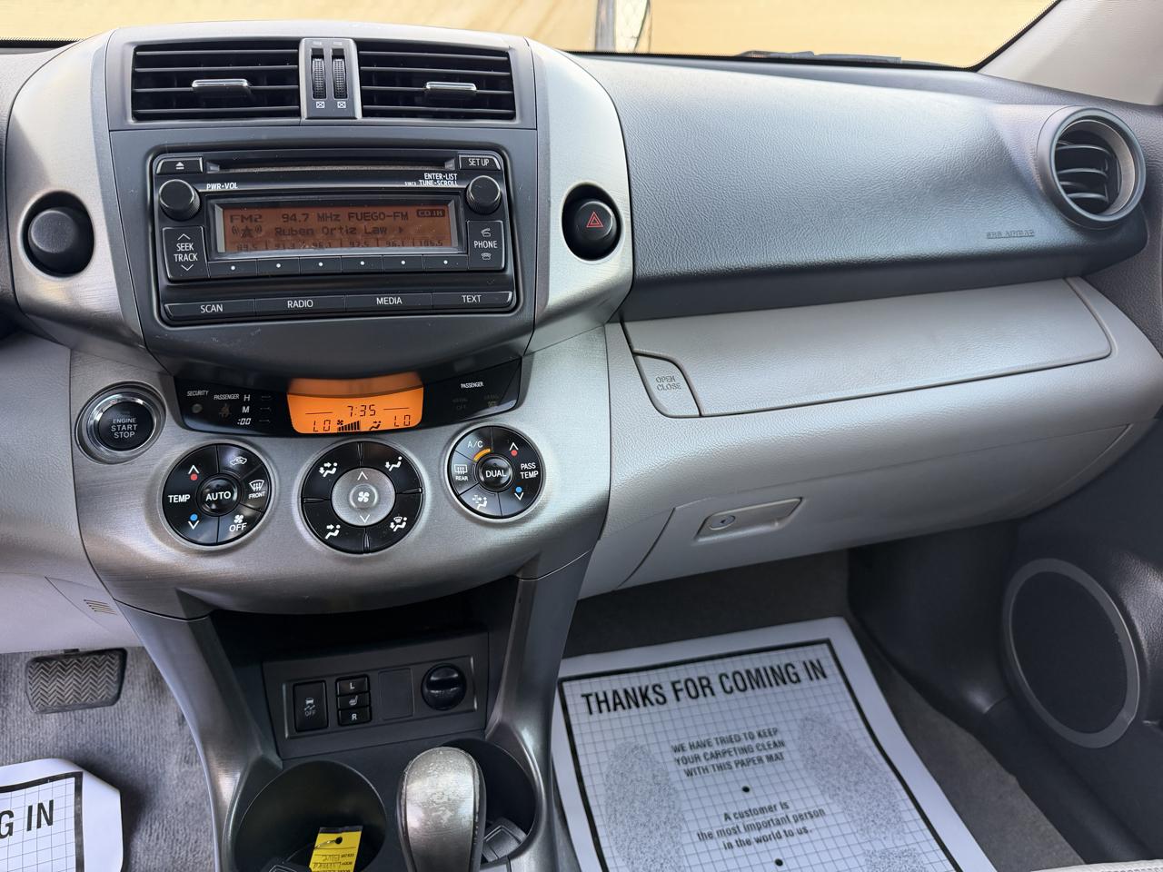 Toyota RAV4 Limited V6 2WD 2012