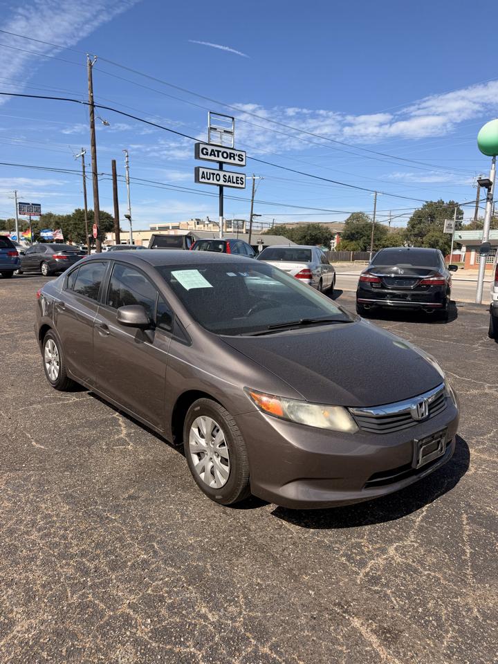 Honda Civic LX Sedan 5-Speed AT 2012