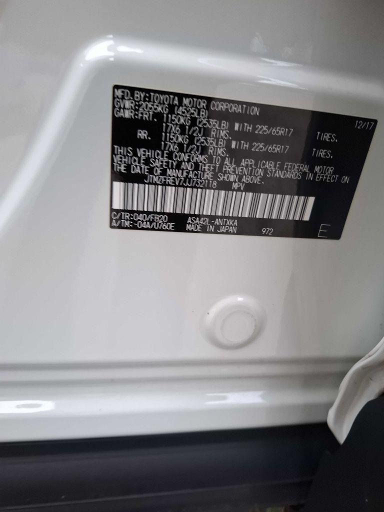 Toyota RAV4 LE FWD 2018