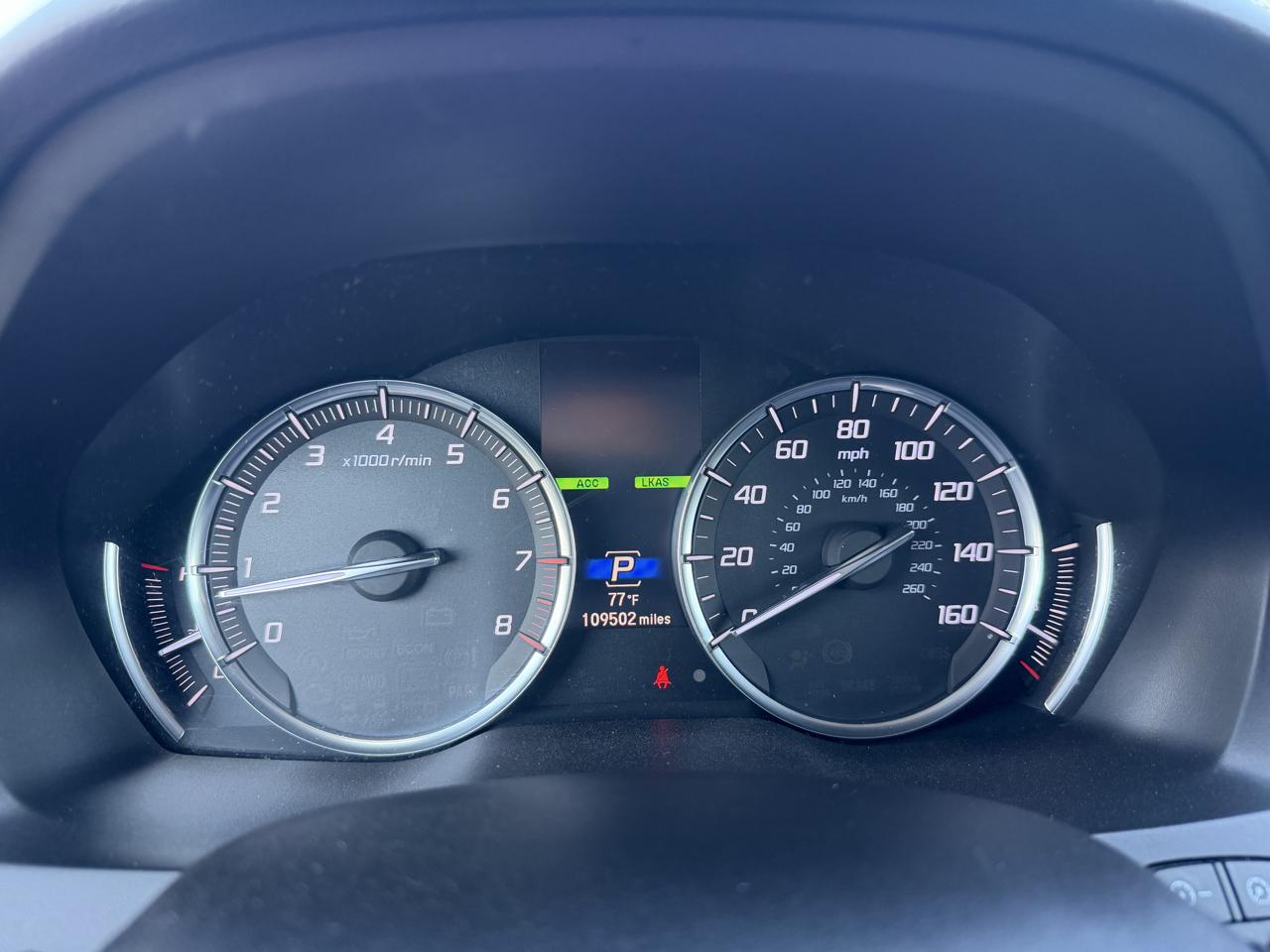 Acura MDX SH-AWD 9-Spd AT 2020