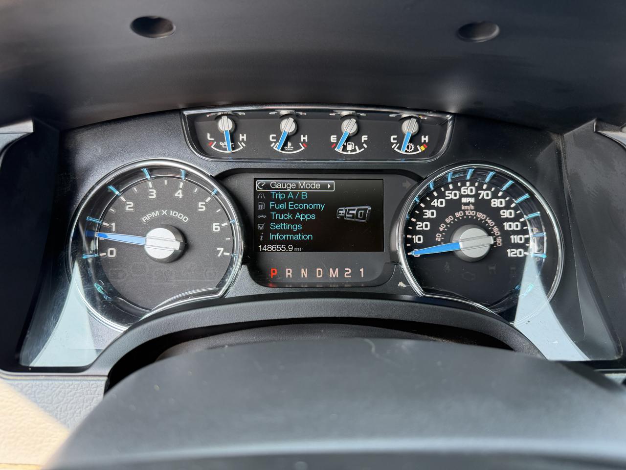 Ford F-150 4WD SuperCab 145" Lariat 2014