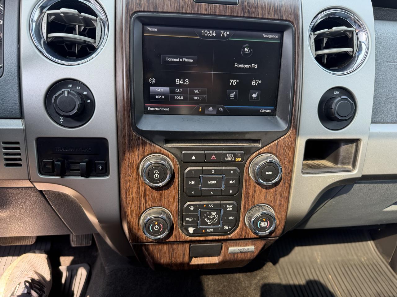 Ford F-150 4WD SuperCab 145" Lariat 2014