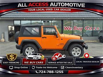 2013 Jeep Wrangler 4WD 2dr Sport