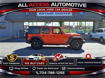 2018 Jeep Wrangler Unlimited Sport S 4x4