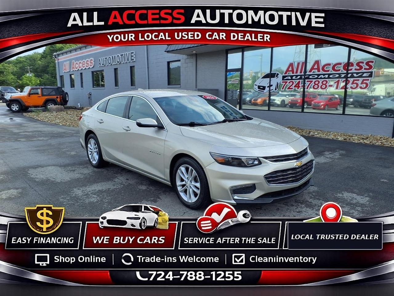 Chevrolet Malibu 4dr Sdn LT w/1LT 2016