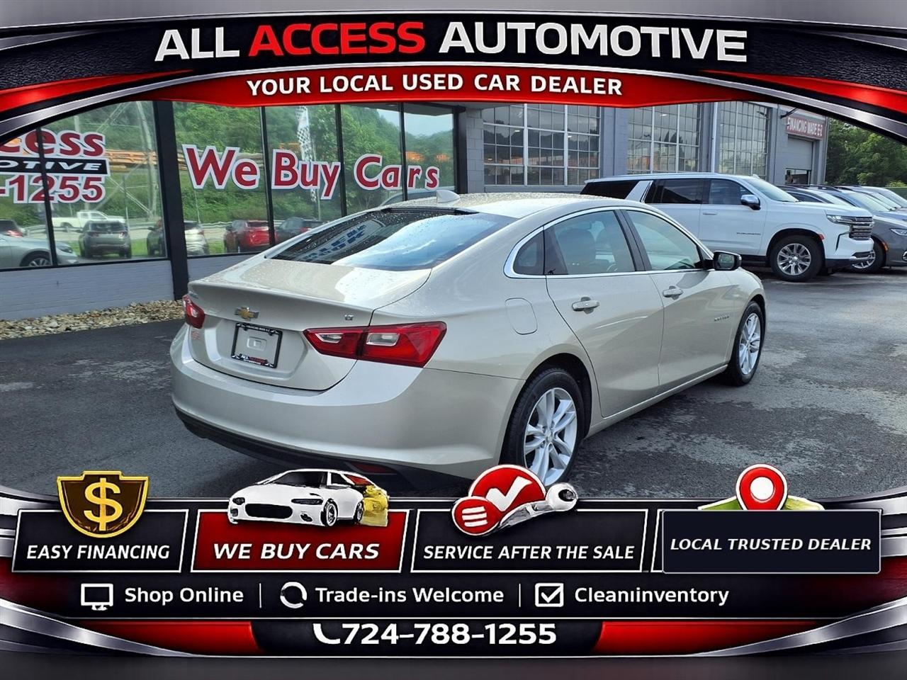 Chevrolet Malibu 4dr Sdn LT w/1LT 2016