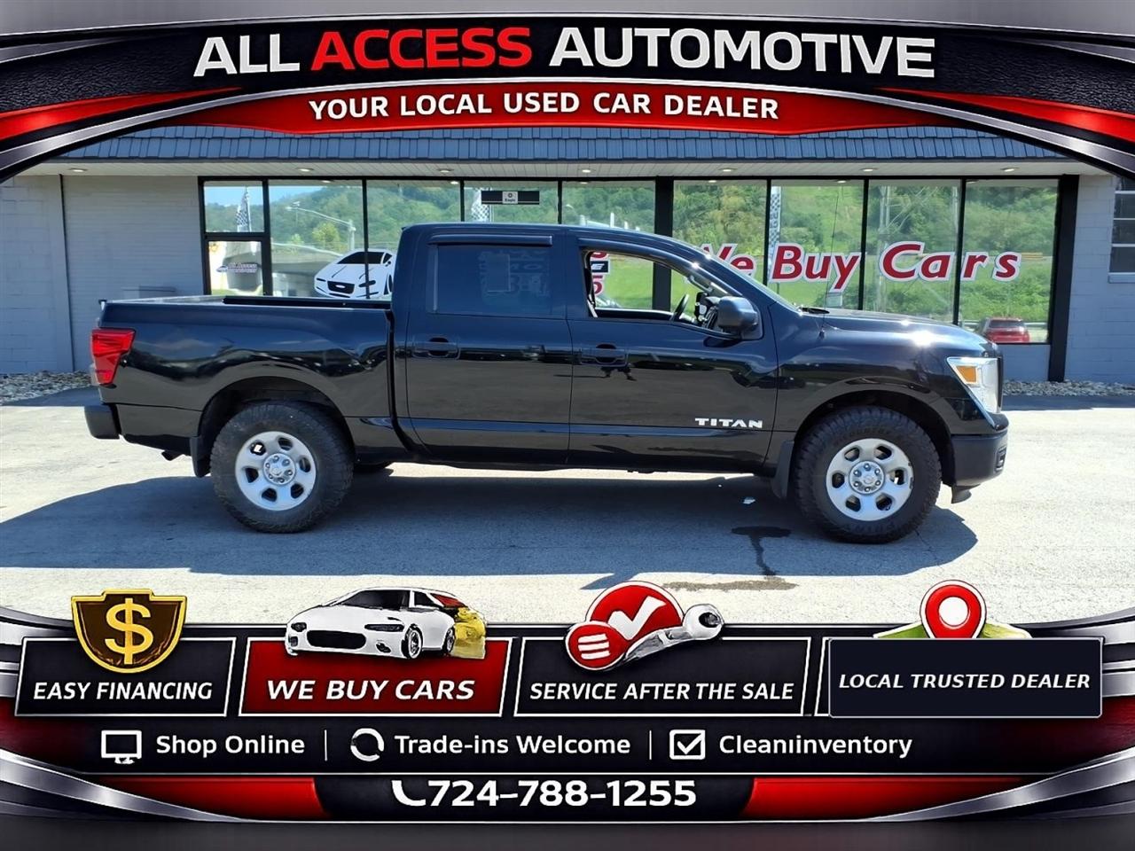 2018 Nissan Titan 4x4 Crew Cab S