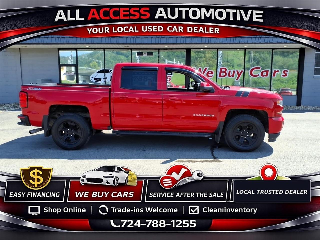2016 Chevrolet Silverado 1500 4WD Crew Cab 143.5" LT w/2LT