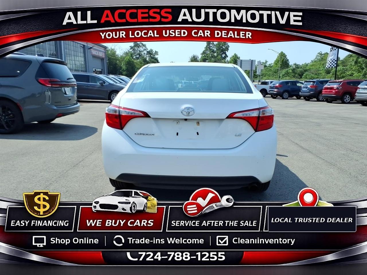 Toyota Corolla 4dr Sdn CVT S w/Special Edition Pkg (Natl) 2016