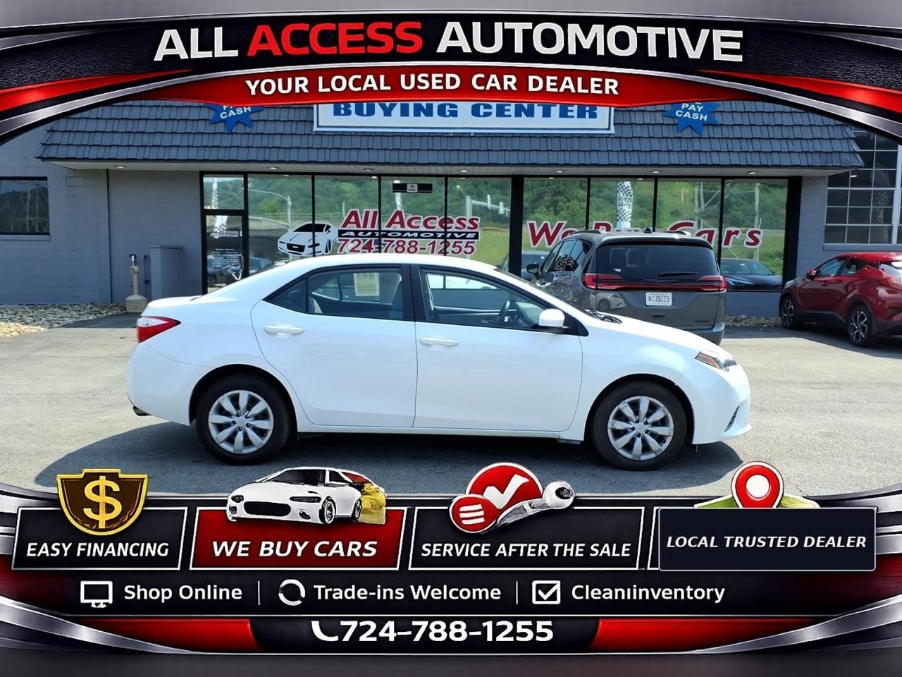 2016 Toyota Corolla 4dr Sdn Auto L (Natl)