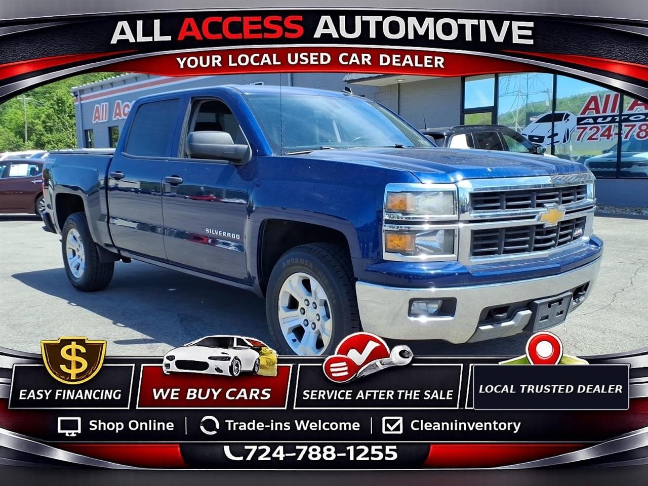 Chevrolet Silverado 1500 4WD Crew Cab 143.5" LT w/2LT 2014