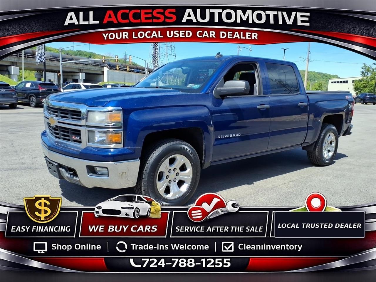 Chevrolet Silverado 1500 4WD Crew Cab 143.5" LT w/2LT 2014