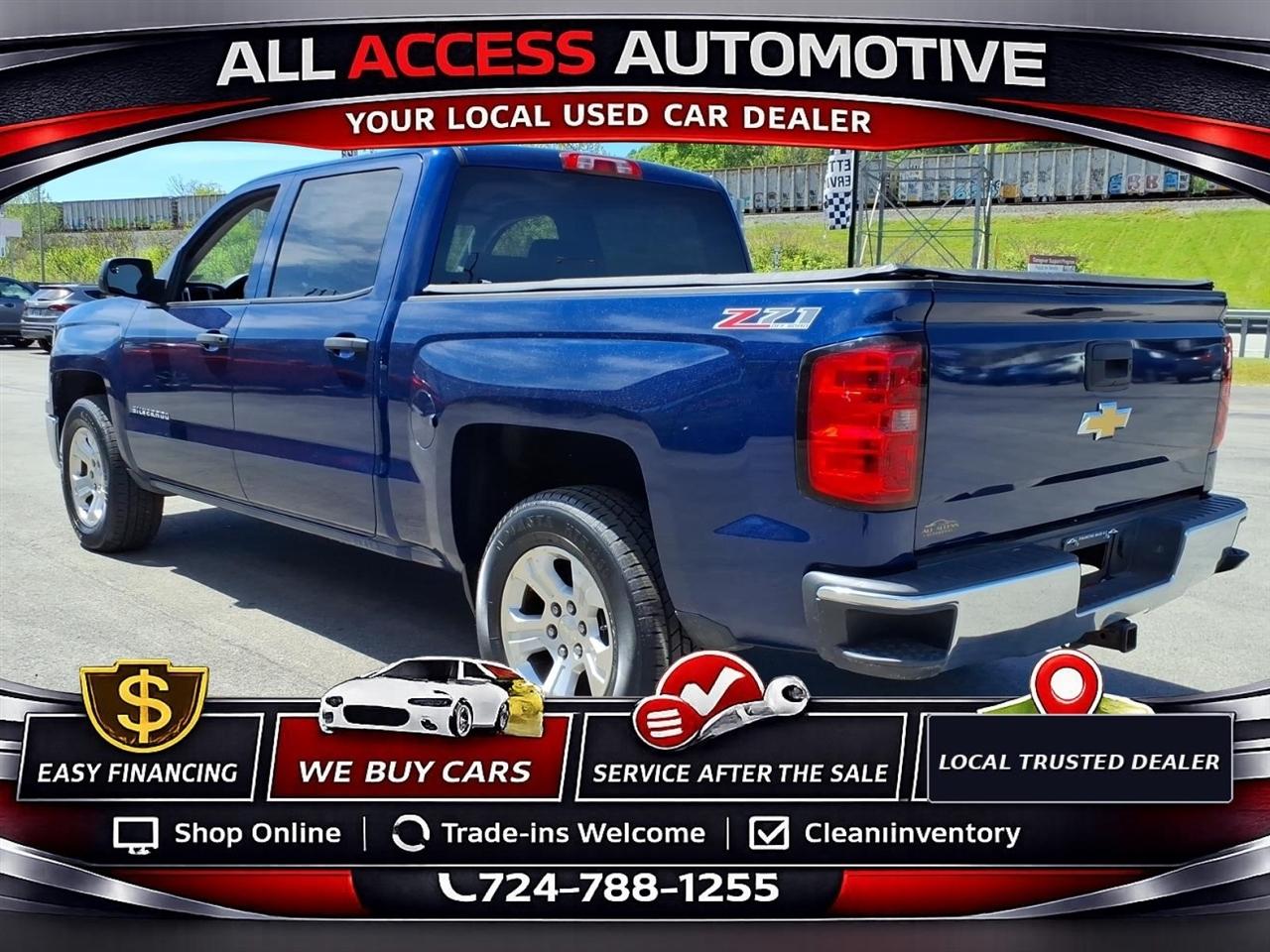 Chevrolet Silverado 1500 4WD Crew Cab 143.5" LT w/2LT 2014