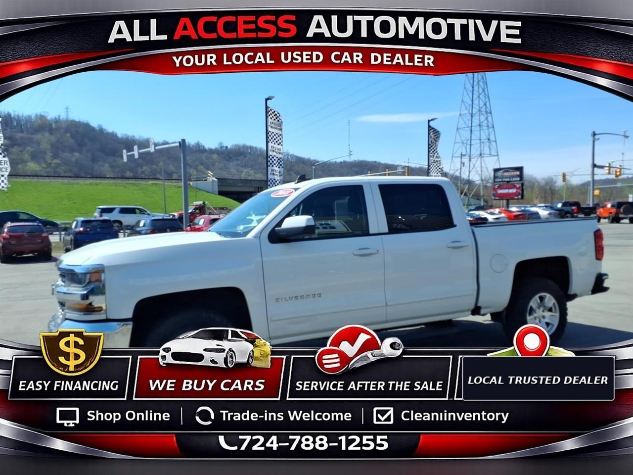 Chevrolet Silverado 1500 2WD Crew Cab 143.5" LT w/1LT 2018
