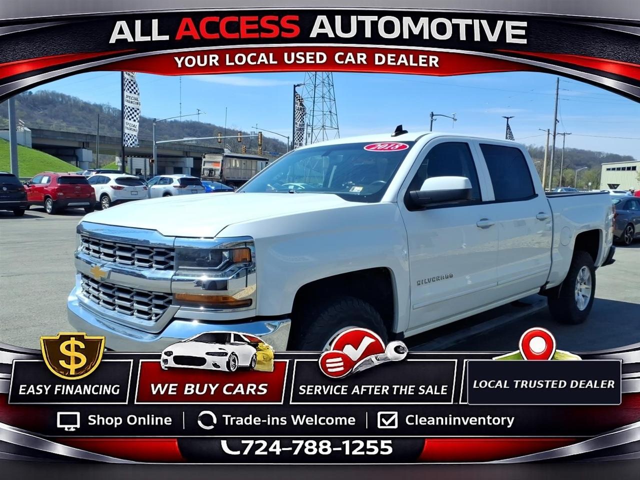 Chevrolet Silverado 1500 2WD Crew Cab 143.5" LT w/1LT 2018