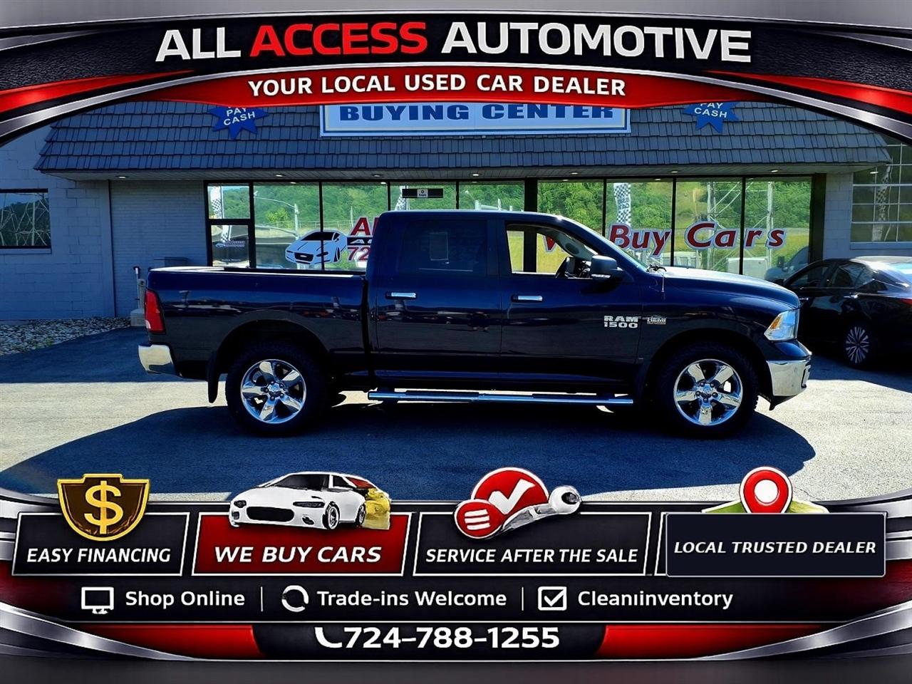2018 RAM 1500 Big Horn 4x4 Crew Cab 5'7" Box