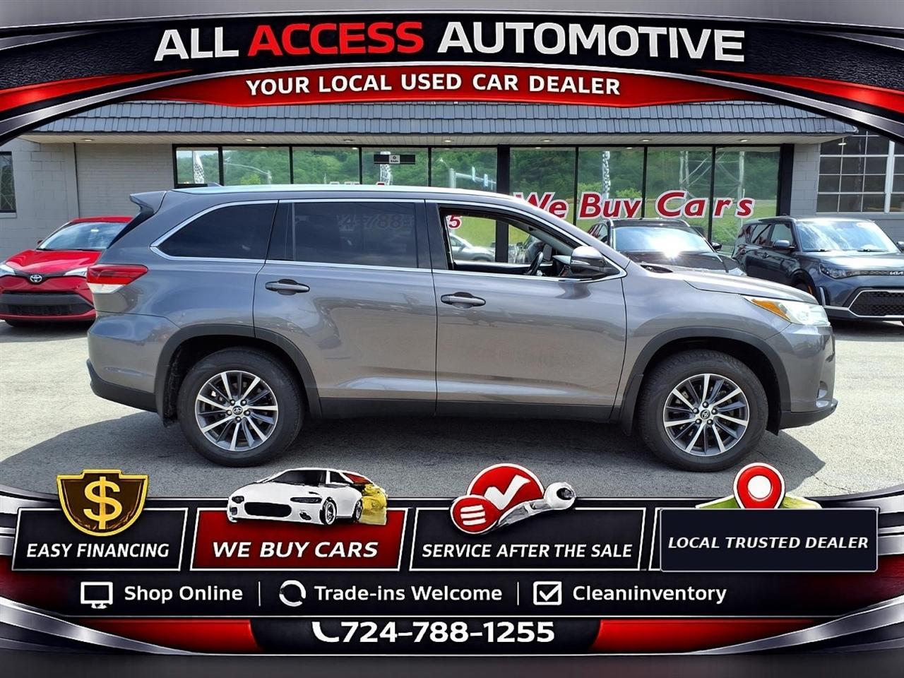2019 Toyota Highlander SE V6 AWD (Natl)