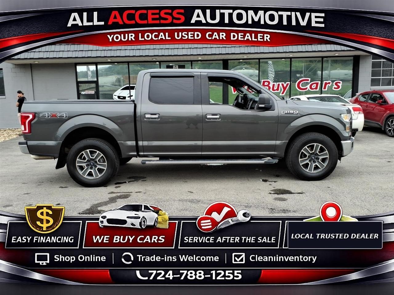 2015 Ford F-150 4WD SuperCrew 145" XLT