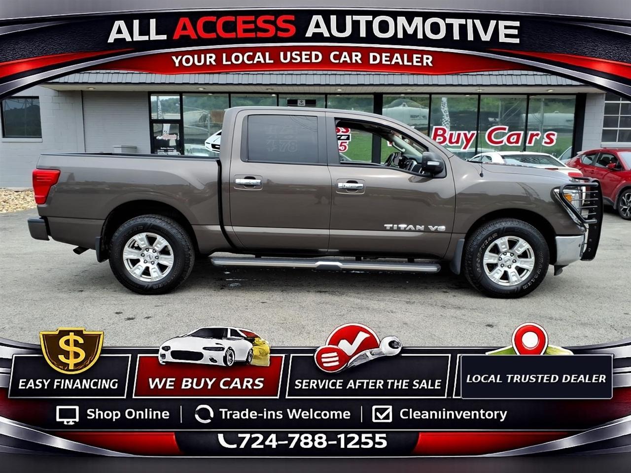 2019 Nissan Titan 4x4 Crew Cab SV