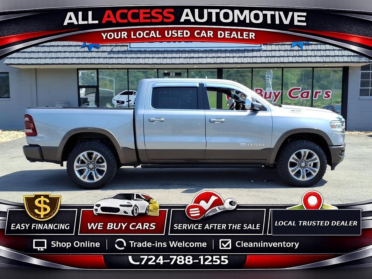 2019 RAM 1500 Longhorn 4x4 Crew Cab 5'7" Box