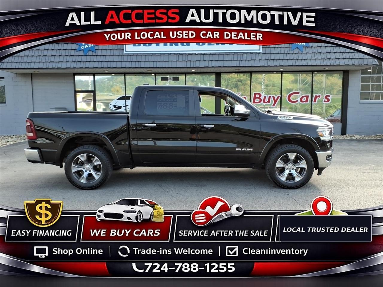 2019 RAM 1500 Laramie 4x4 Crew Cab 5'7" Box