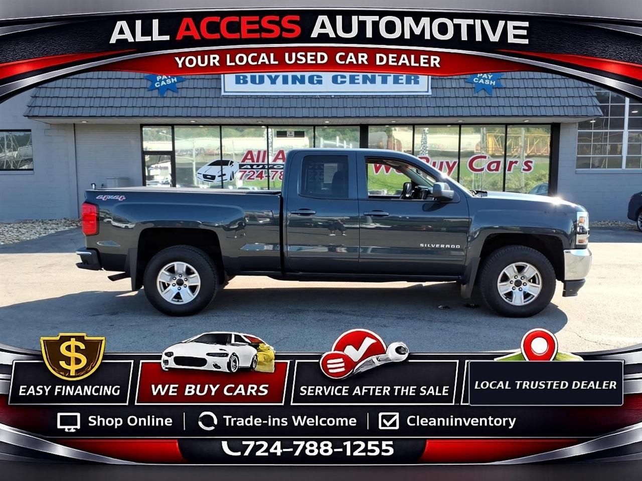 2017 Chevrolet Silverado 1500 4WD Double Cab 143.5" LT w/1LT