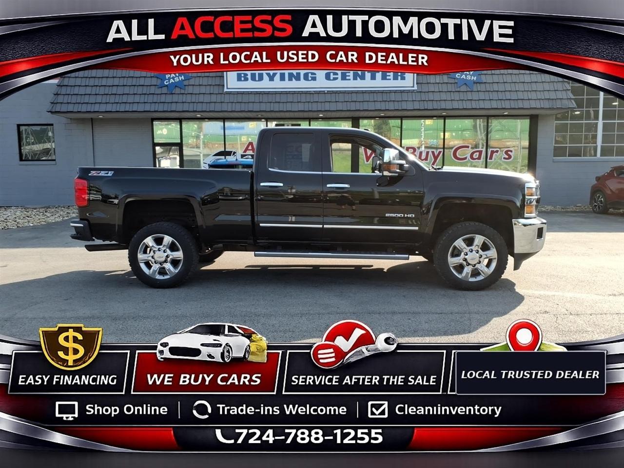2017 Chevrolet Silverado 2500HD 4WD Double Cab 144.2" LTZ