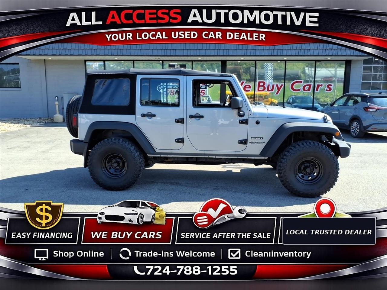 2015 Jeep Wrangler Unlimited 4WD 4dr Sport