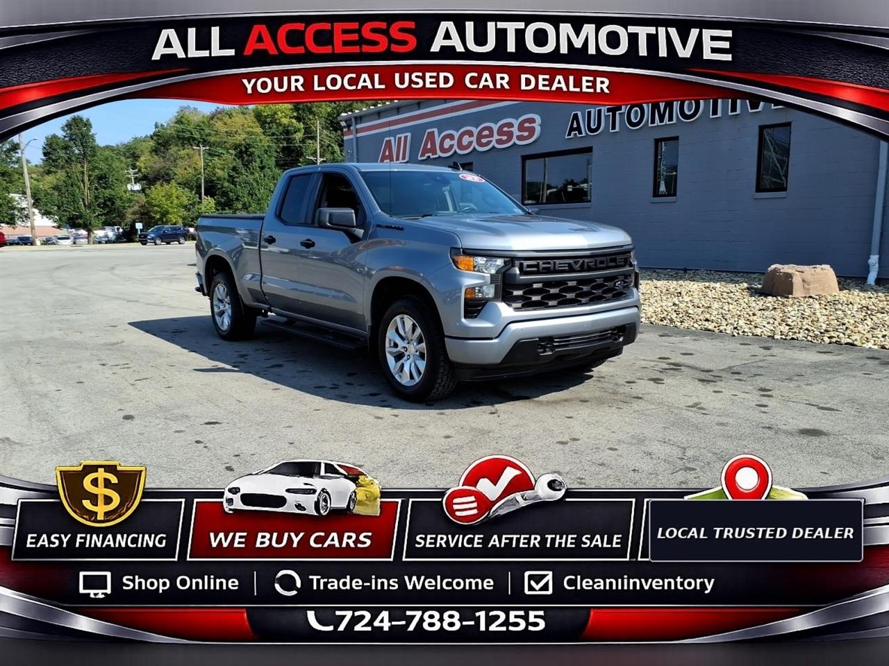 2023 Chevrolet Silverado 1500 4WD Double Cab 147" Custom