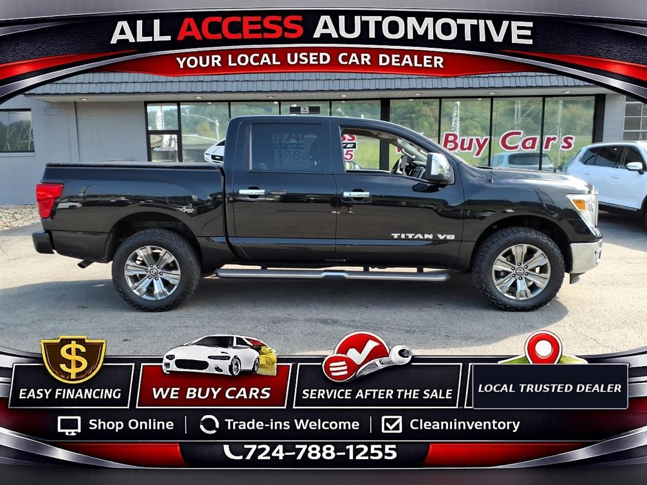 2019 Nissan Titan 4x4 Crew Cab SL