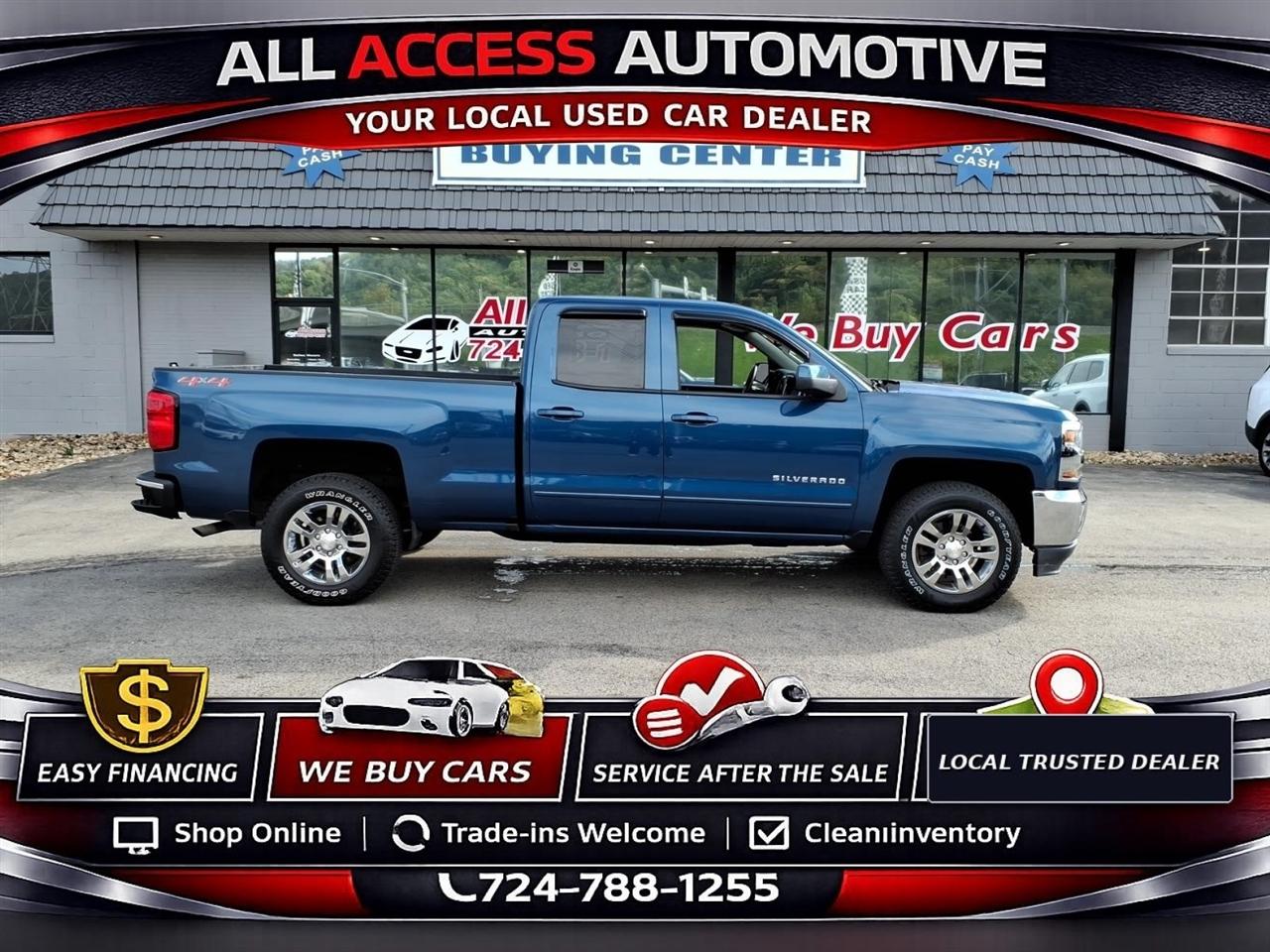 2017 Chevrolet Silverado 1500 4WD Double Cab 143.5" LT w/1LT