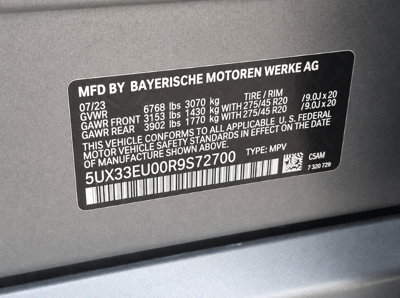 BMW X5 M60i 2024