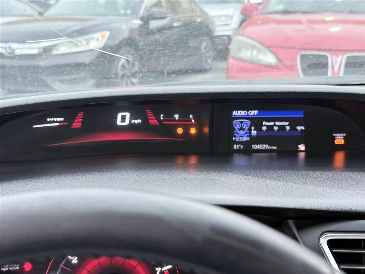 Honda Civic Cpe 2dr Man Si 2013