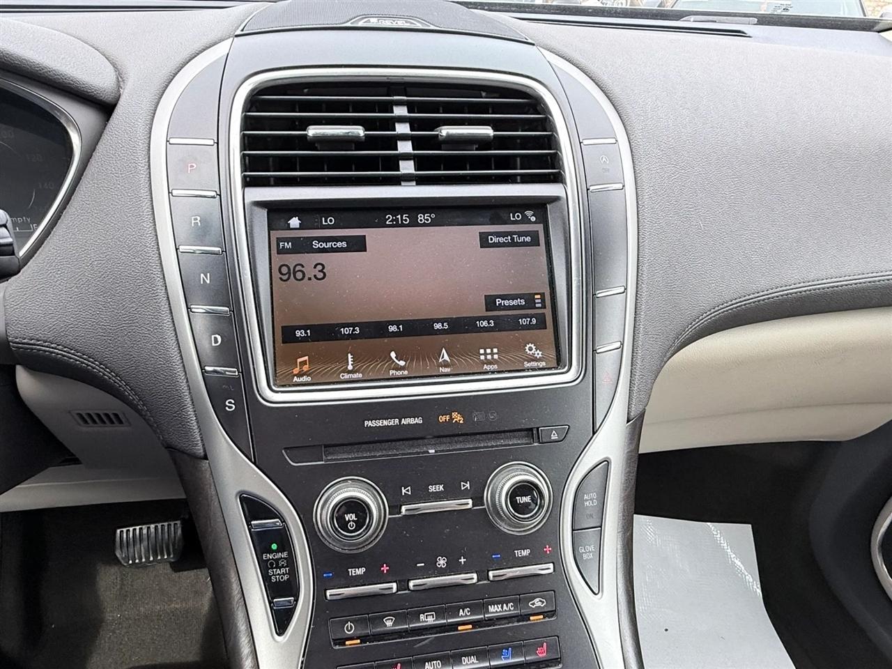 Lincoln Nautilus Reserve FWD 2019