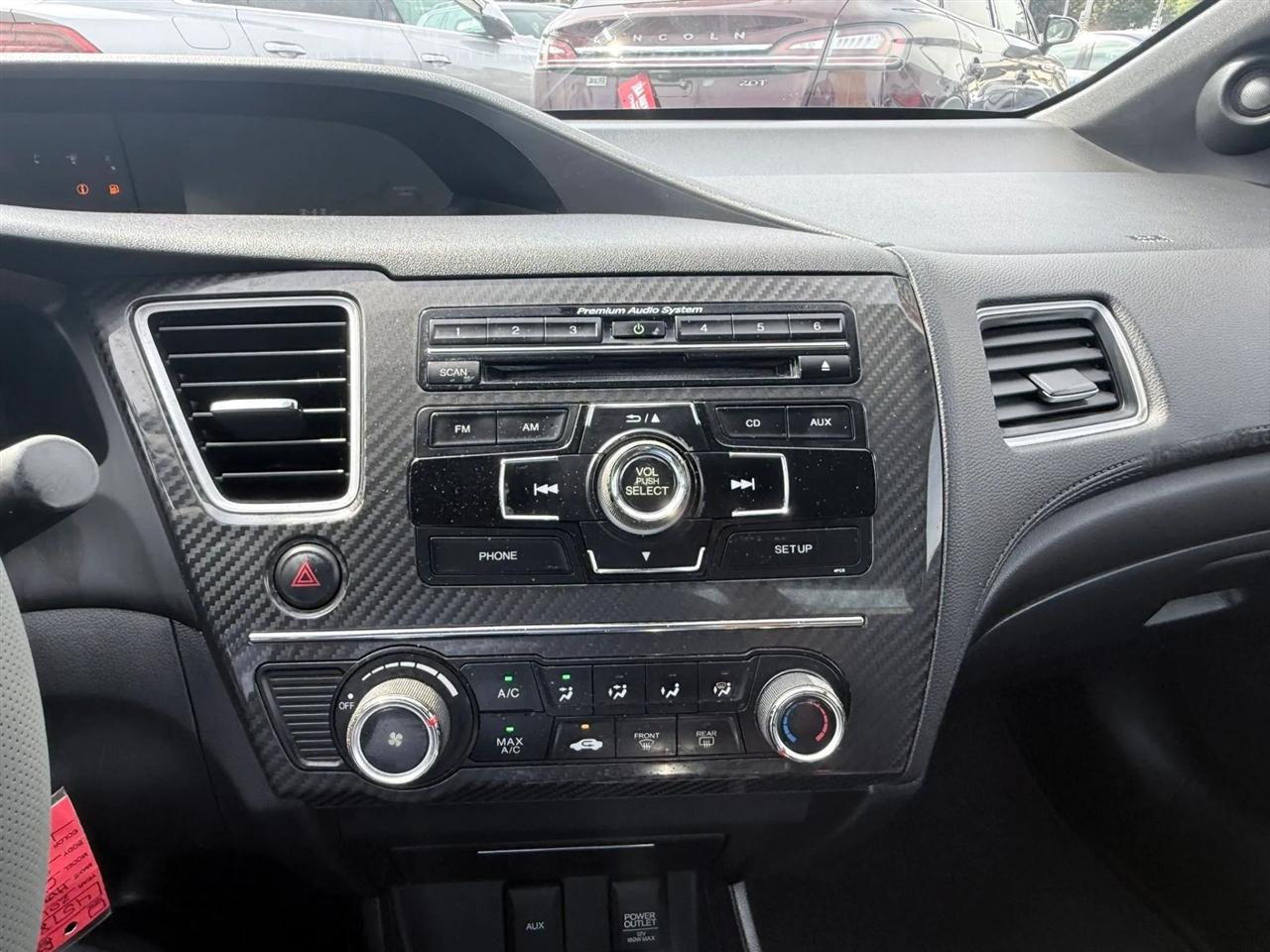 Honda Civic Cpe 2dr Man Si 2013