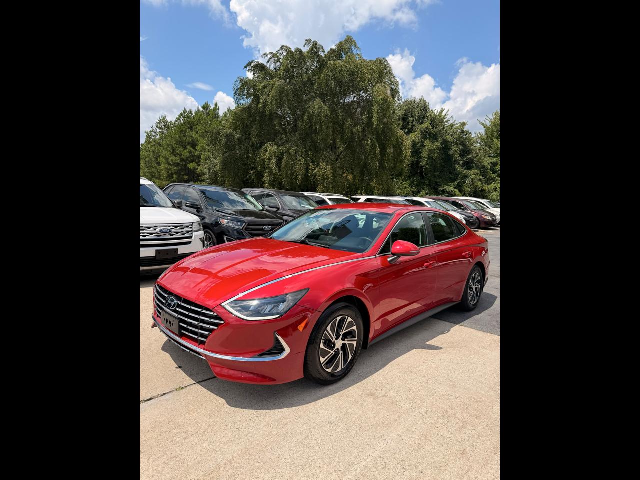2021 Hyundai Sonata Hybrid Blue
