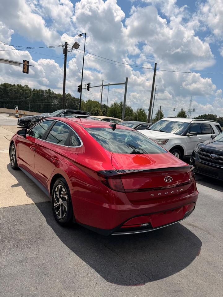 Hyundai Sonata Hybrid Blue 2021