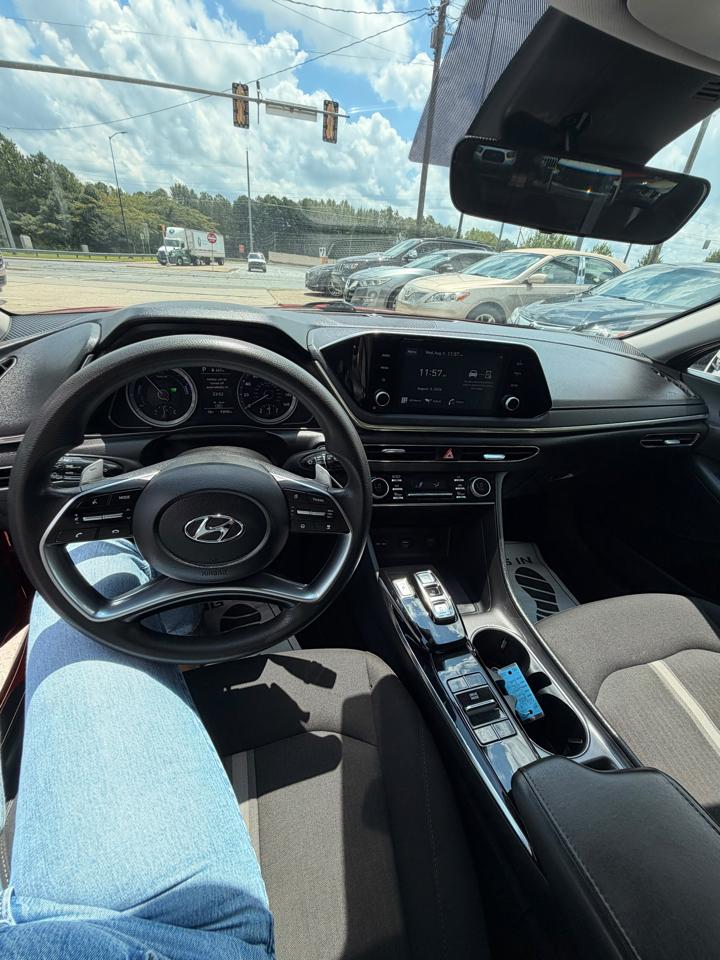 Hyundai Sonata Hybrid Blue 2021