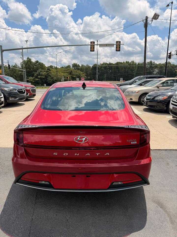 Hyundai Sonata Hybrid Blue 2021