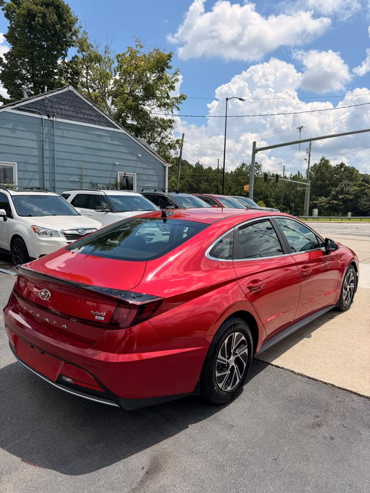 Hyundai Sonata Hybrid Blue 2021