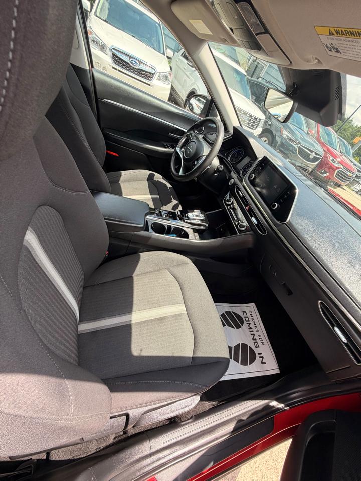 Hyundai Sonata Hybrid Blue 2021