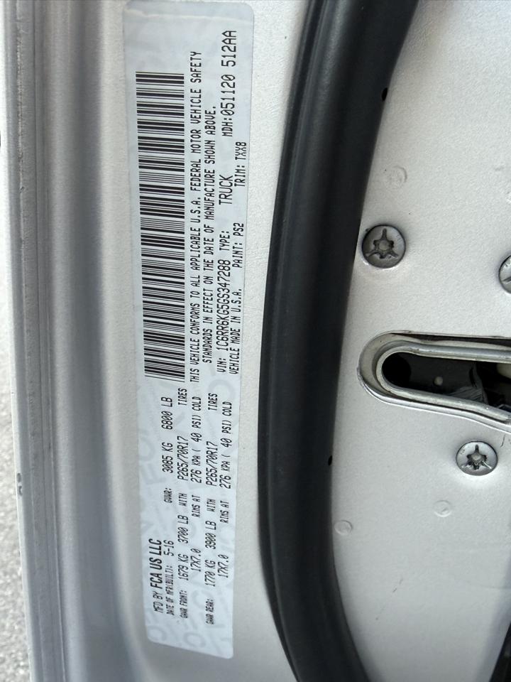 RAM 1500 Tradesman Crew Cab SWB 2WD 2016