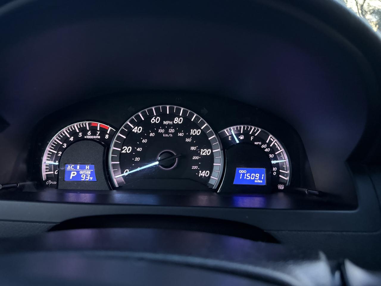 Toyota Camry SE 2013