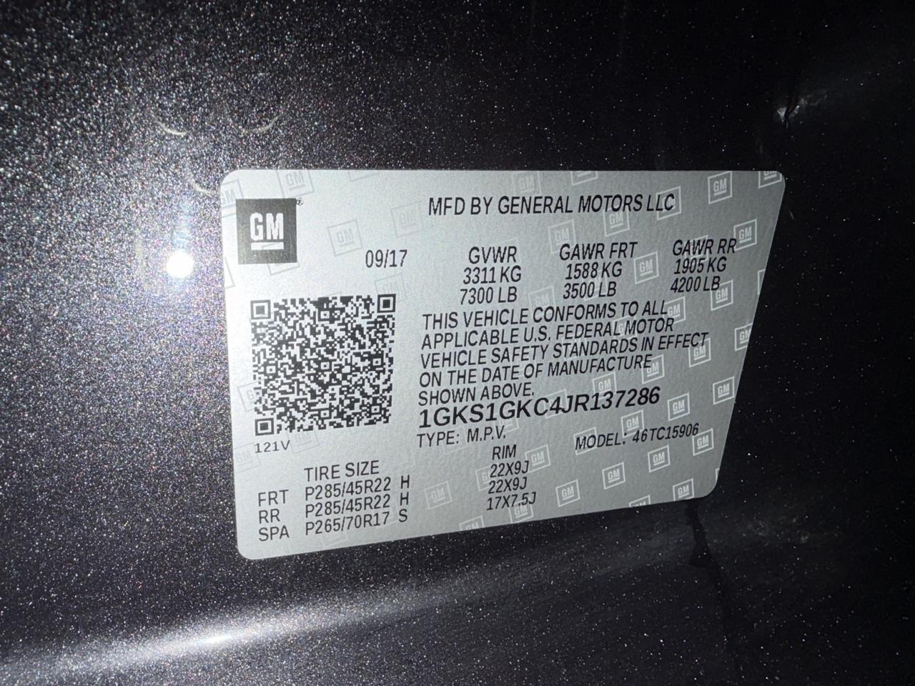 GMC Yukon XL SLT 2WD 2018