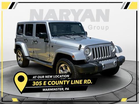 2017 Jeep Wrangler Unlimited Sahara 4x4