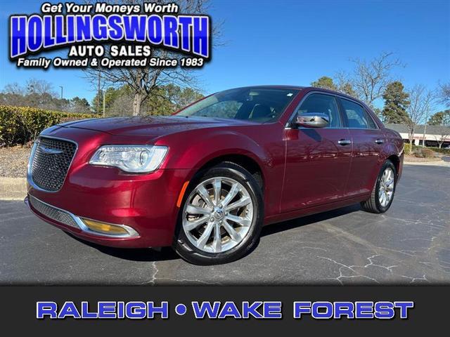 Red (Maroon) 2019 Chrysler 300 Sedan All-Wheel Drive Automatic